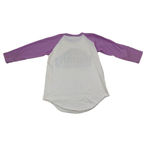 VTG Harrahs Automobile Collection Shirt Girls‎ Medium Baseball Logo 70s Youth - Picture 6 of 10